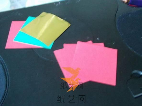 準備六張紙