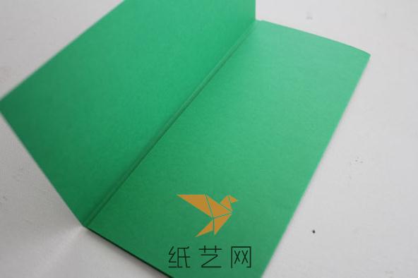 將紙張三等分來折疊