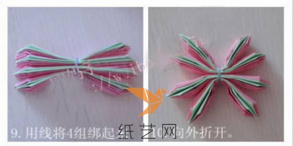 圣誕節折紙蓮花教程折紙教程