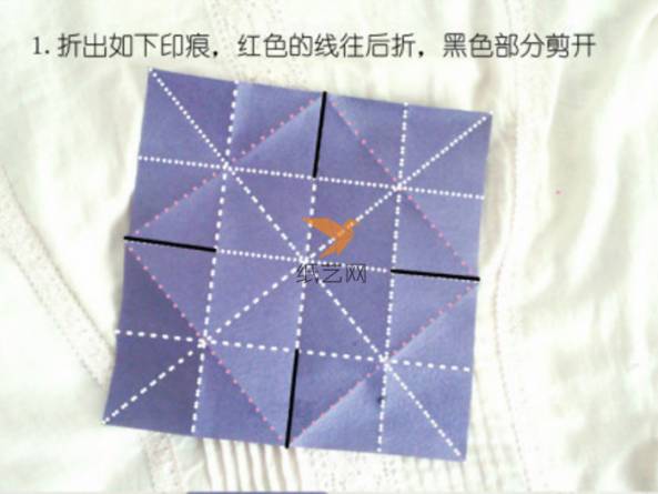 折紙美麗浪漫的折紙花球制作教程