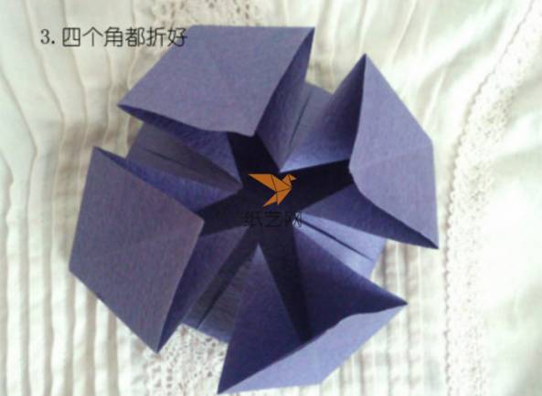 折紙美麗浪漫的折紙花球制作教程
