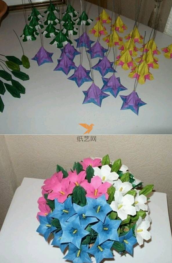 折紙百合花制作教程折紙教程